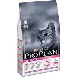კატის საკვები ProPlan 7613033566509 Adult Cats, Delicate, Sensitive Digestion, Turkey, 10Kg